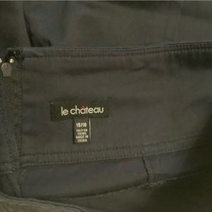 Le Chateau 15/16 navy blue dress skirt